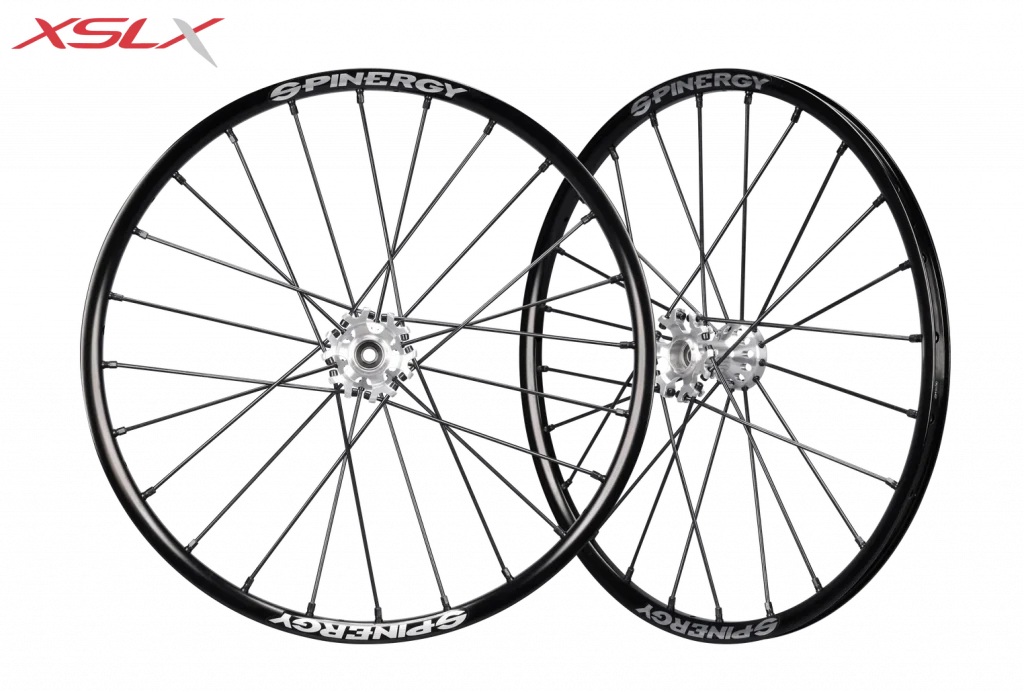 Image of grey Spinergy XSLX Wheels - High-Performance Wheelchair Wheels for Speed and Efficiency