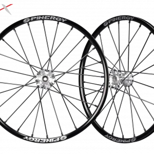 Image of grey Spinergy XSLX Wheels - High-Performance Wheelchair Wheels for Speed and Efficiency