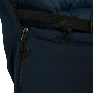 Close up image of the Raindek® ETX Adaptive Clothing - Adjustable rainwear garments designed for wheelchair users, offering a comfortable and customizable fit for all-weather protection.