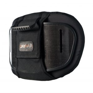 Back right view of the Jay J3 Carbon Fiber Back. Perfect for those that demand an active lifestyle.