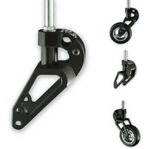 Image for the Frog Legs BIG-RIGS Wheelchair Wheels parts - Wide, knobby wheelchair tires designed for enhanced grip and stability on rugged terrain.